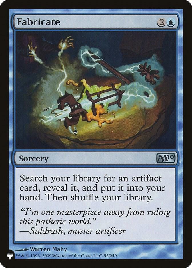 Fabricate M10-52/5075 (The List Reprints)  - Foil | Good Games Morley