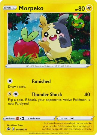 Morpeko (SWSH031) [Sword & Shield: Black Star Promos] | Good Games Morley