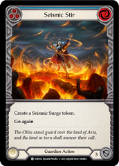 Seismic Stir (Blue) [EVR032] (Everfest)  1st Edition Rainbow Foil | Good Games Morley
