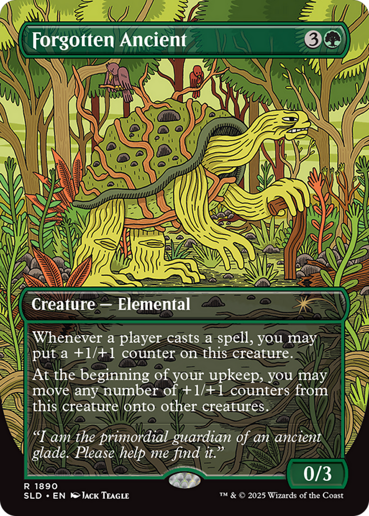 Forgotten Ancient (Rainbow Foil) [Secret Lair Drop Series] | Good Games Morley