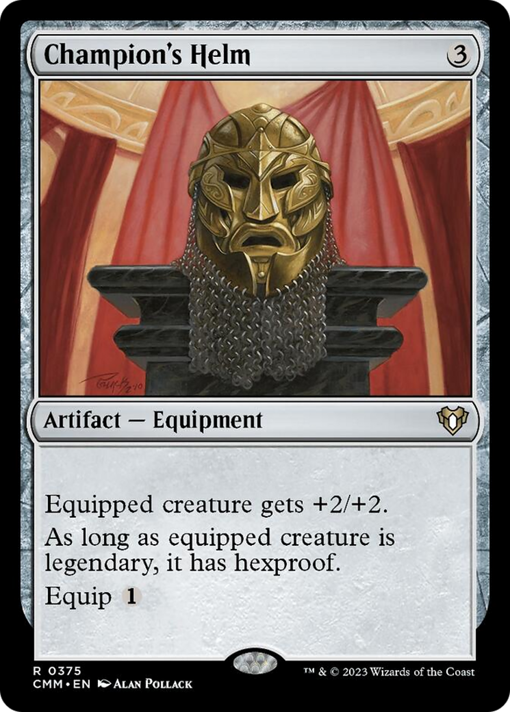 Champion's Helm [Commander Masters] | Good Games Morley