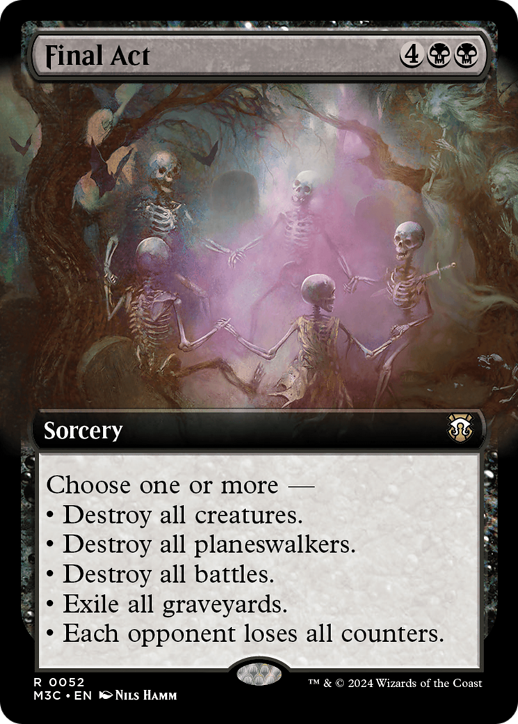 Final Act (Extended Art) [Modern Horizons 3 Commander] | Good Games Morley
