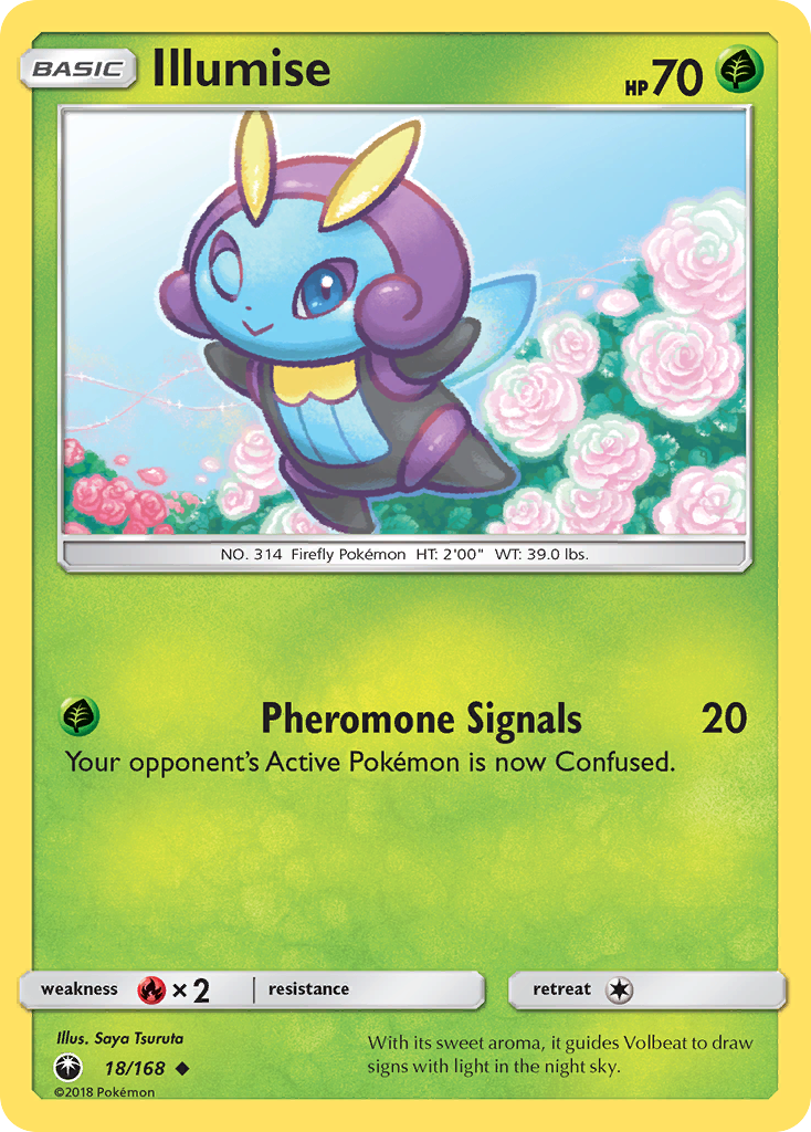 Illumise (18/168) [Sun & Moon: Celestial Storm] | Good Games Morley