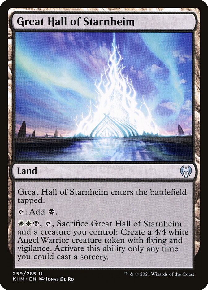 Great Hall of Starnheim 259/285 (Kaldheim)  - Foil | Good Games Morley