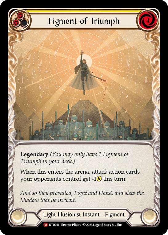 Figment of Triumph // Victoria, Archangel of Triumph [DTD011 //] (Dusk Till Dawn) | Good Games Morley
