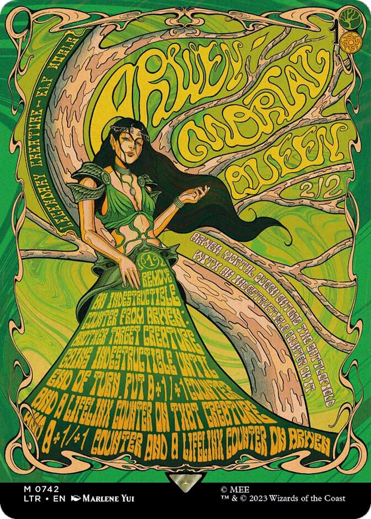 Arwen, Mortal Queen (Borderless Poster) [The Lord of the Rings: Tales of Middle-Earth] | Good Games Morley