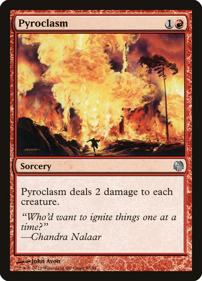 Pyroclasm [Duel Decks: Heroes vs. Monsters] | Good Games Morley