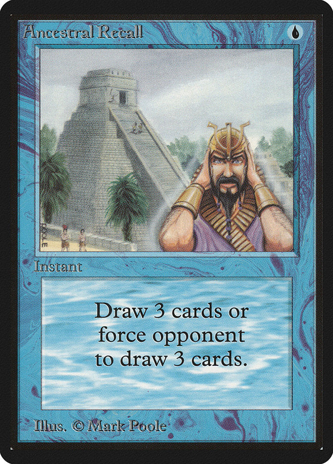 Ancestral Recall [Beta Edition] | Good Games Morley