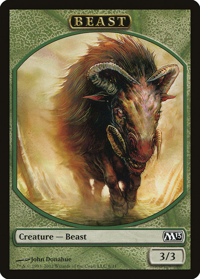 Beast Token [Magic 2013 Tokens] | Good Games Morley