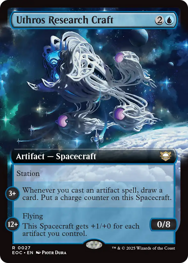 Uthros Research Craft (Extended Art) [Edge of Eternities Commander] | Good Games Morley