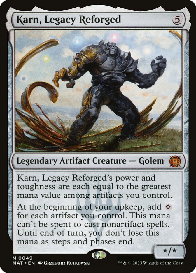 Karn, Legacy Reforged 49/50 (March of the Machine: The Aftermath)  | Good Games Morley