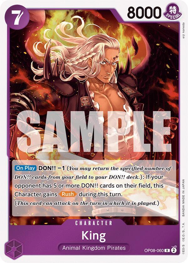 King OP08-060 (Two Legends)  - Foil | Good Games Morley
