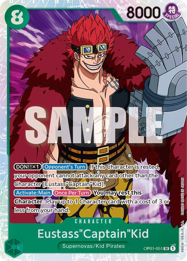 Eustass"Captain"Kid OP01-051 (Romance Dawn)  - Foil | Good Games Morley
