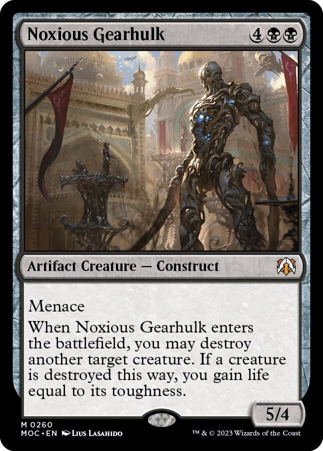 Noxious Gearhulk 260/444 (Commander: March of the Machine)  | Good Games Morley