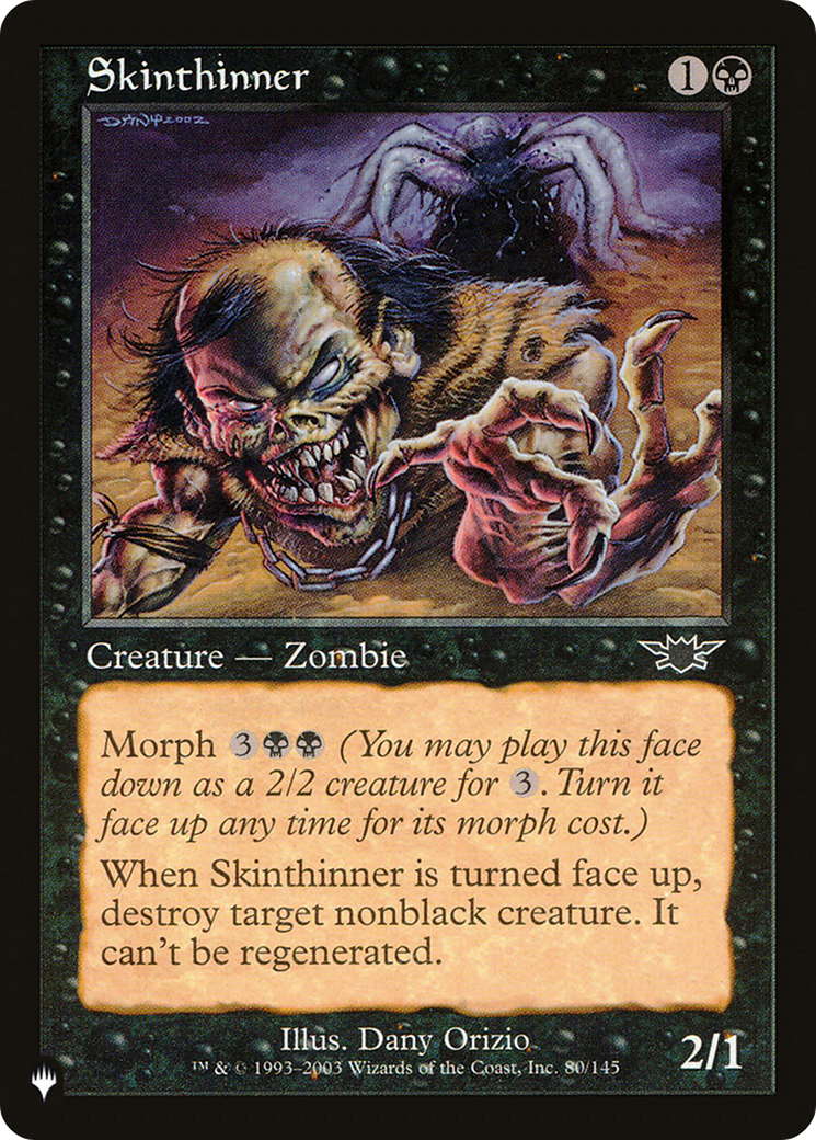 Skinthinner [The List] | Good Games Morley