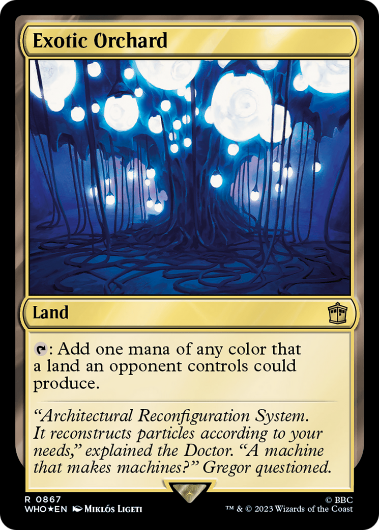 Exotic Orchard (Surge Foil) [Doctor Who] | Good Games Morley