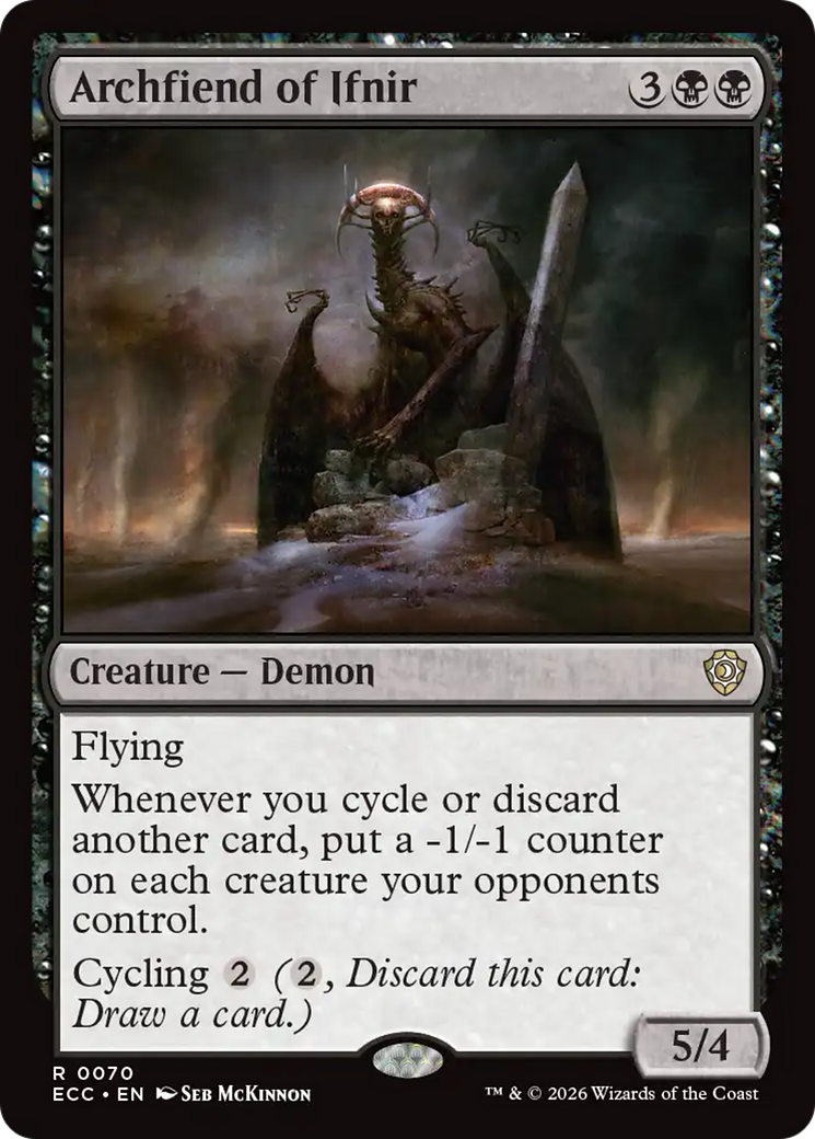 Archfiend of Ifnir [Lorwyn Eclipsed Commander] | Good Games Morley