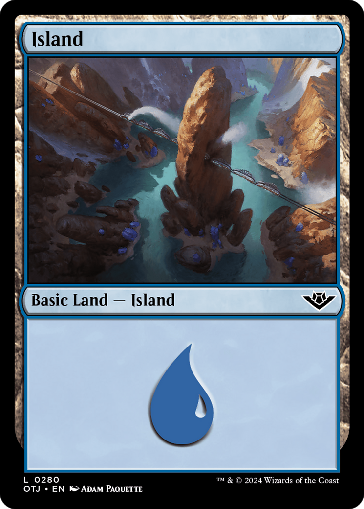 Island (0280) [Outlaws of Thunder Junction] | Good Games Morley