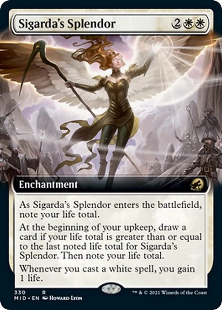 Sigardas Splendor Extended Art 330 (Innistrad: Midnight Hunt)  | Good Games Morley