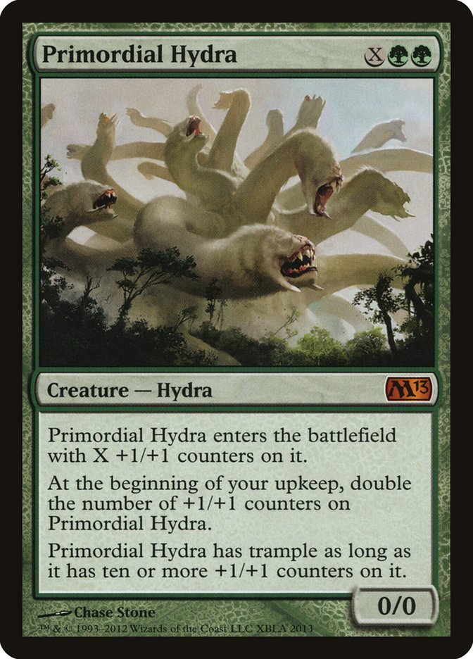 Primordial Hydra (Duels of the Planeswalkers Promos) [Duels of the Planeswalkers Promos 2013] | Good Games Morley