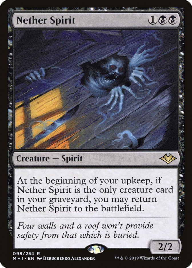 Nether Spirit 98/254 (Modern Horizons)  | Good Games Morley