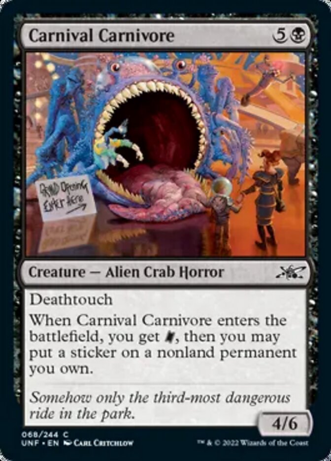 Carnival Carnivore [Unfinity] | Good Games Morley