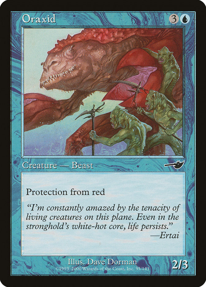 Oraxid 35/143 (Nemesis)  - Foil | Good Games Morley