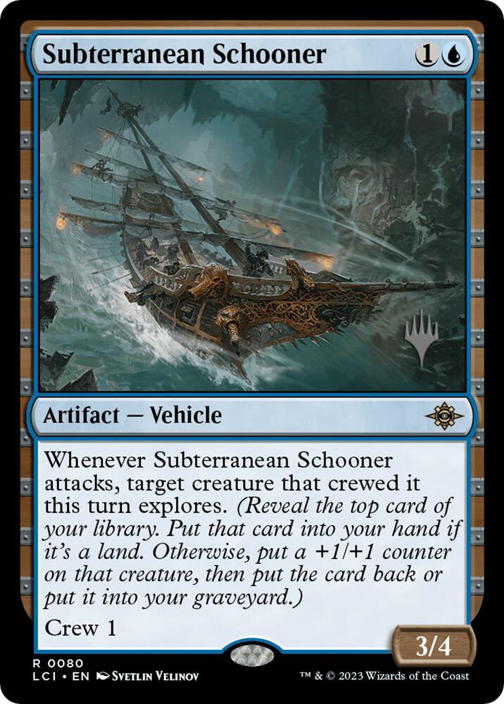 Subterranean Schooner 80p/138 (Promo Pack: The Lost Caverns of Ixalan)  | Good Games Morley