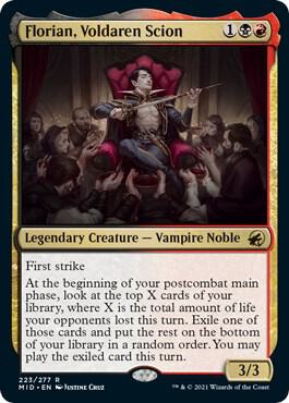 Florian Voldaren Scion 223/277 (Innistrad: Midnight Hunt)  - Foil | Good Games Morley