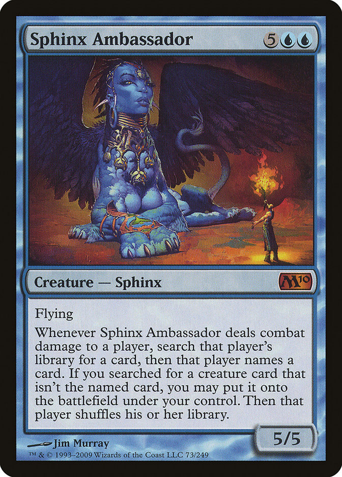 Sphinx Ambassador 73/249 (Magic 2010 (M10))  | Good Games Morley