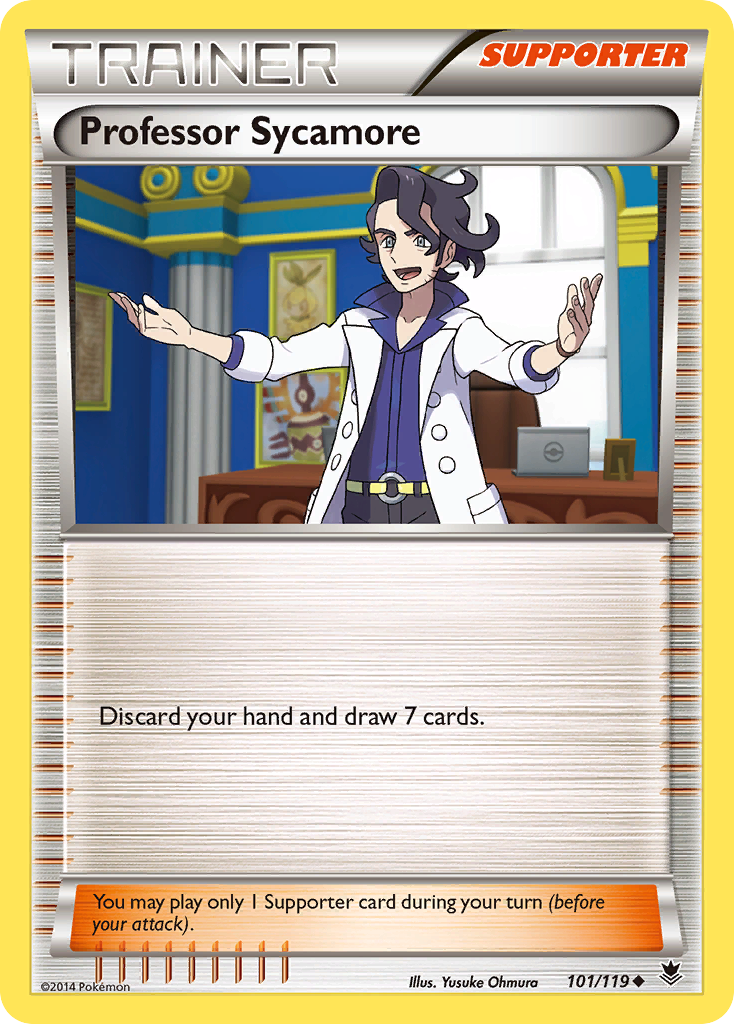 Professor Sycamore (101/119) [XY: Phantom Forces] | Good Games Morley