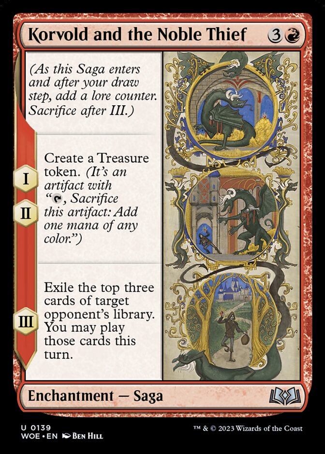 Korvold and the Noble Thief 139 (Wilds of Eldraine)  | Good Games Morley