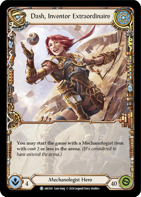 Azalea, Ace in the Hole // Dash, Inventor Extraordinaire [U-ARC038 // U-ARC001] (Arcane Rising Unlimited) | Good Games Morley