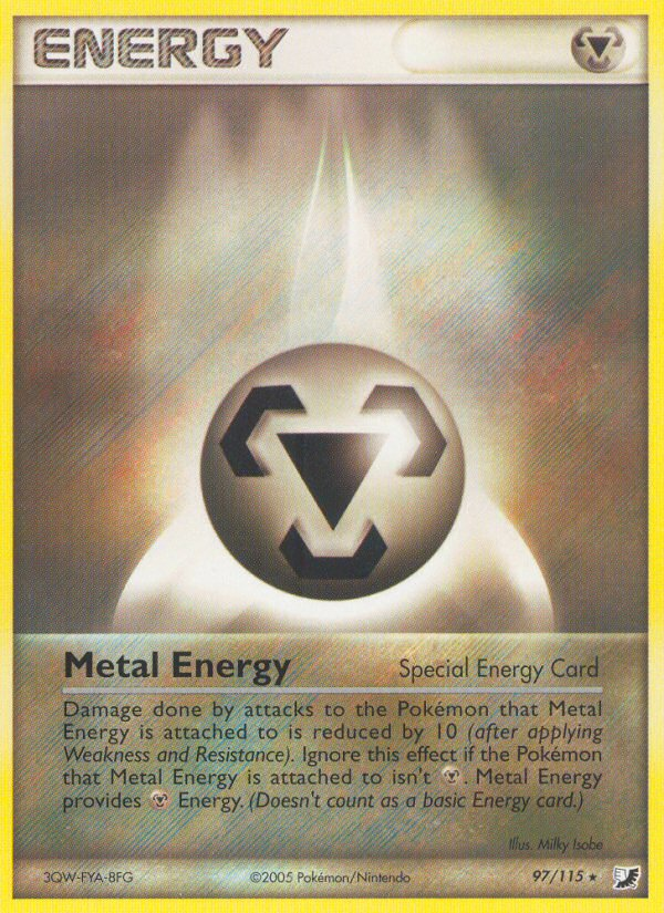 Metal Energy (97/115) [EX: Unseen Forces] | Good Games Morley