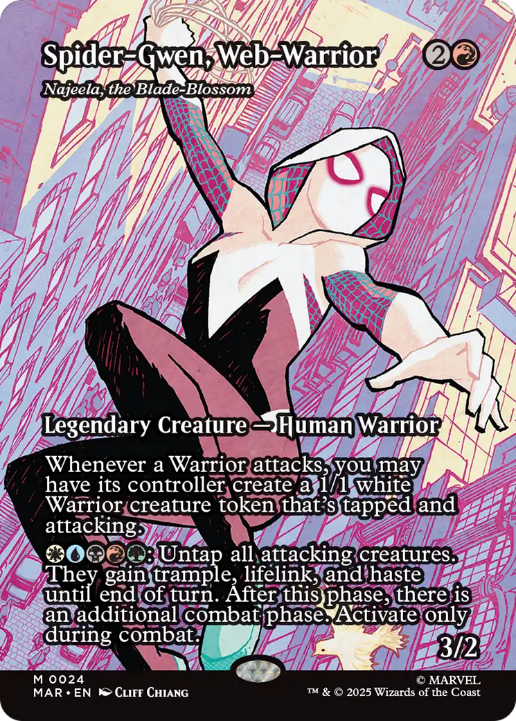 Spider-Gwen, Web-Warrior - Najeela, the Blade-Blossom [Marvel's Spider-Man: Eternal-Legal] | Good Games Morley