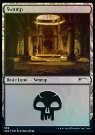 Swamp (Rogues) (559) [Secret Lair Drop Promos] | Good Games Morley