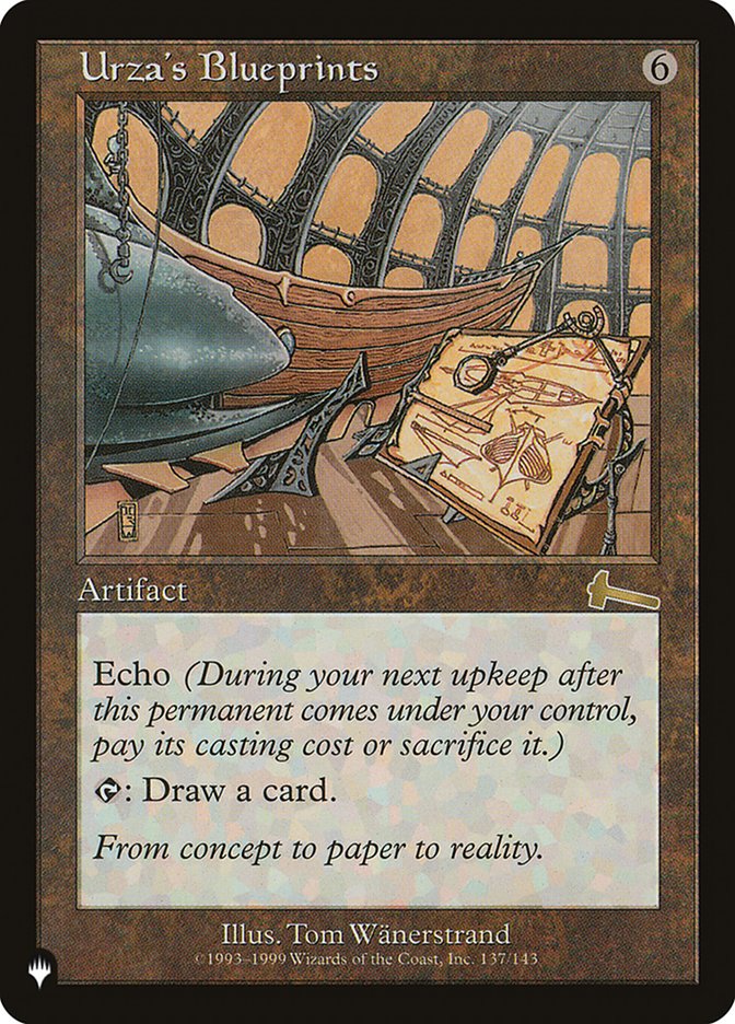 Urza's Blueprints [The List] | Good Games Morley