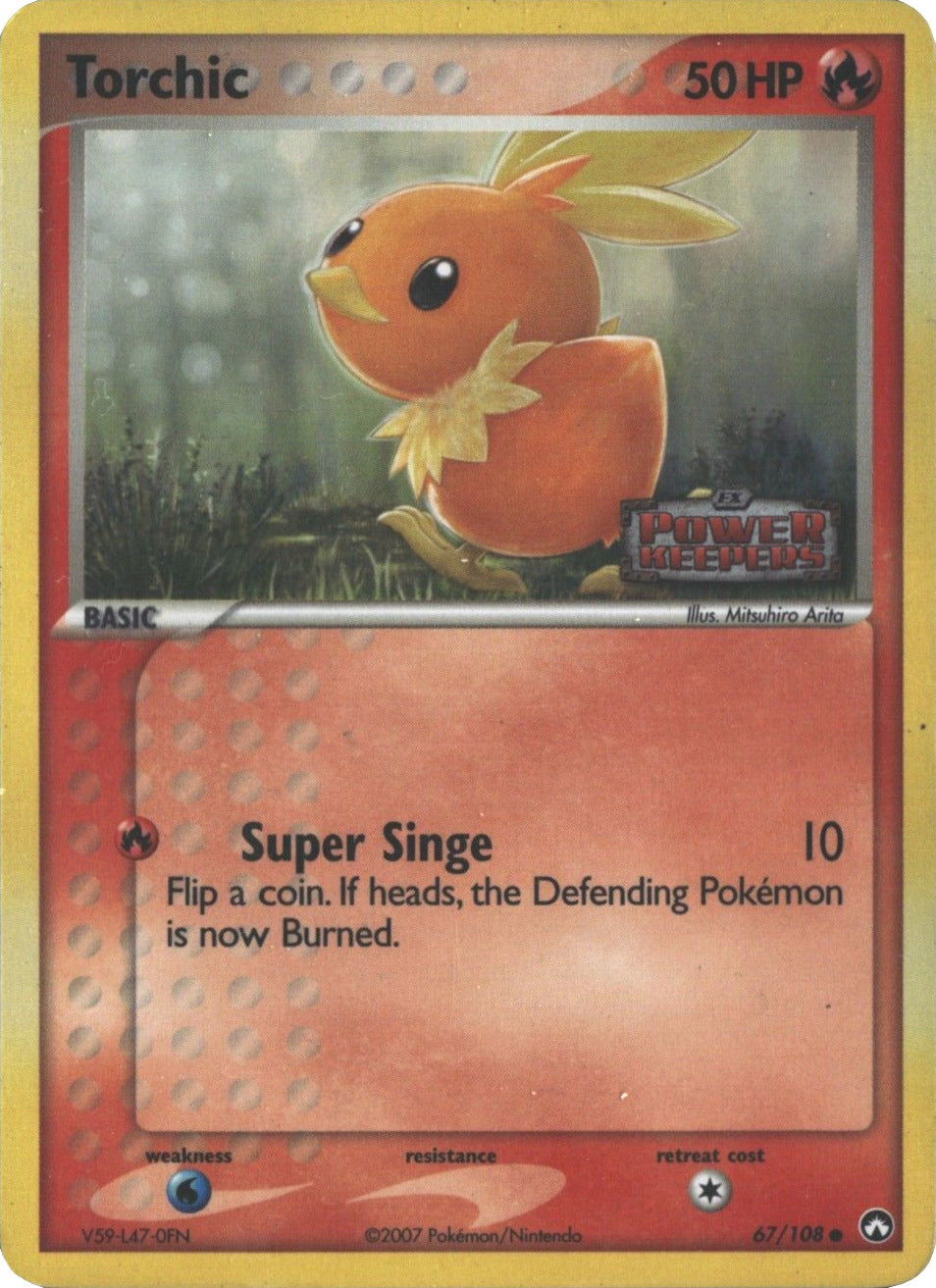 Torchic (67/108) (Stamped) [EX: Power Keepers] | Good Games Morley