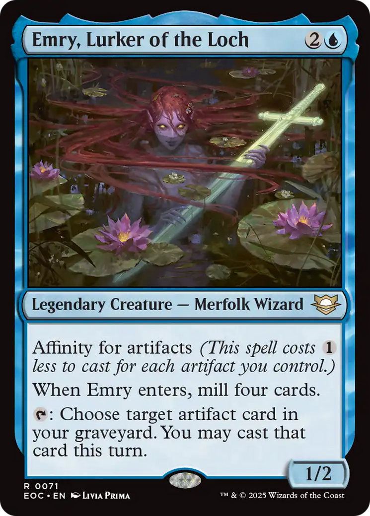 Emry, Lurker of the Loch [Edge of Eternities Commander] | Good Games Morley