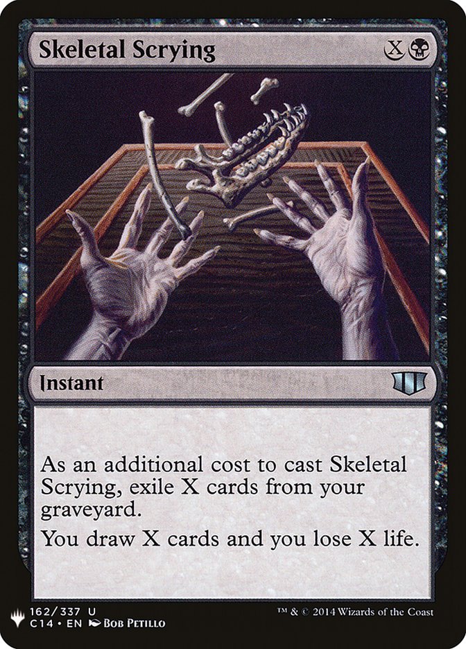 Skeletal Scrying [Mystery Booster] | Good Games Morley