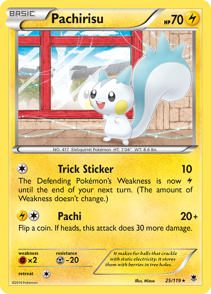 Pachirisu (25/119) [XY: Phantom Forces] | Good Games Morley