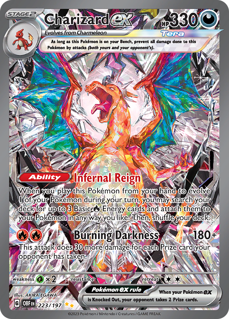 Charizard ex (223/197) [Scarlet & Violet: Obsidian Flames] | Good Games Morley