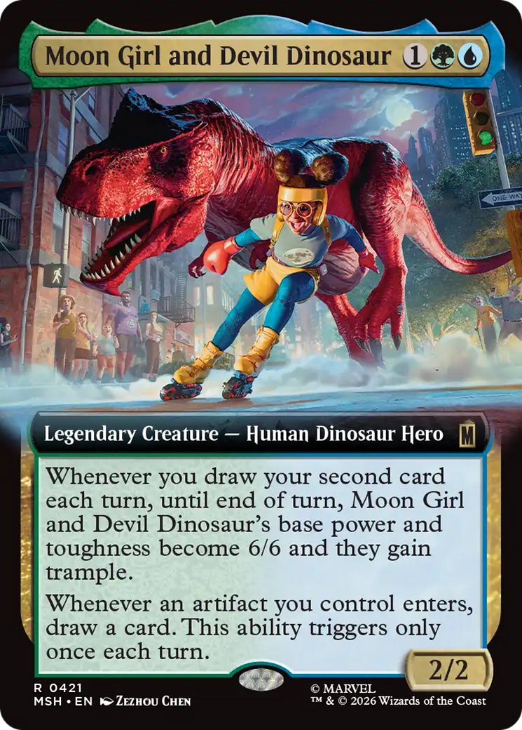 Moon Girl and Devil Dinosaur (Extended Art) [Marvel Super Heroes] | Good Games Morley