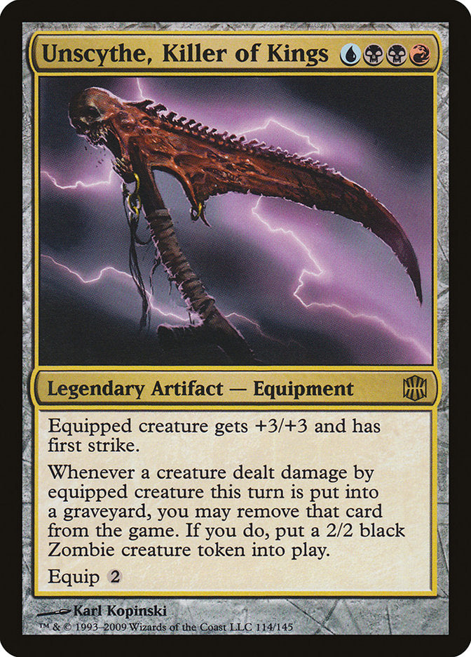 Unscythe, Killer of Kings 114/145 (Alara Reborn)  | Good Games Morley