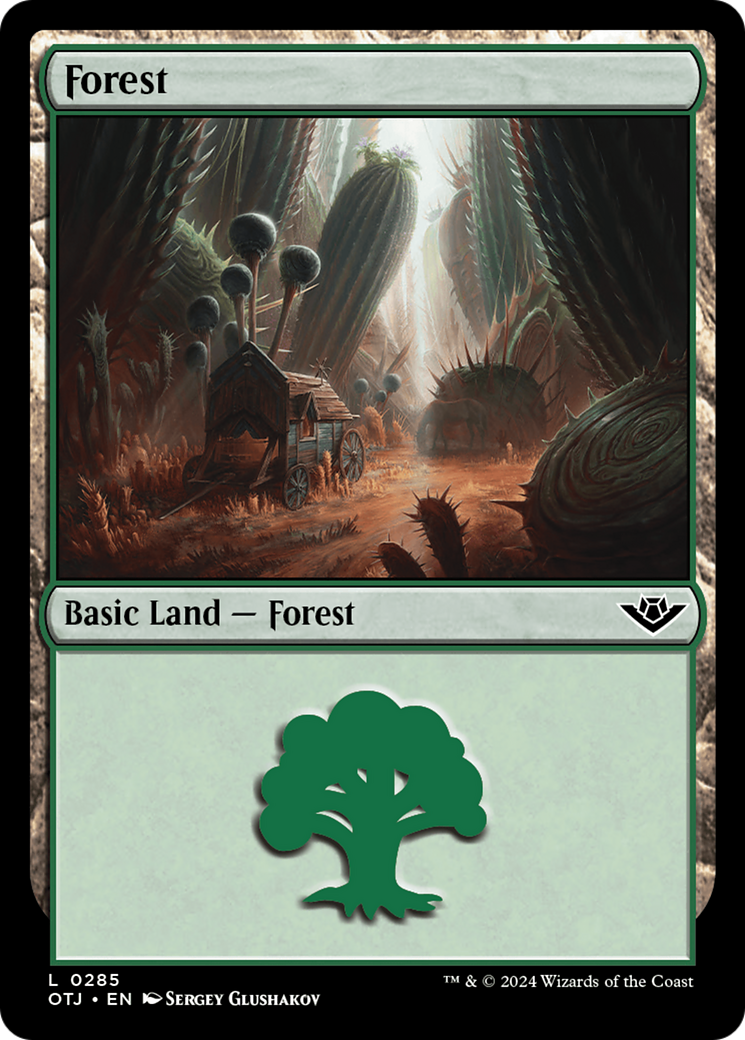Forest (0285) [Outlaws of Thunder Junction] | Good Games Morley