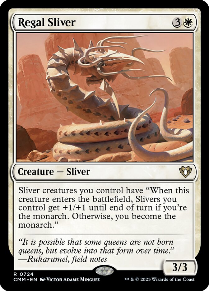 Regal Sliver 724/451 (Commander Masters)  | Good Games Morley