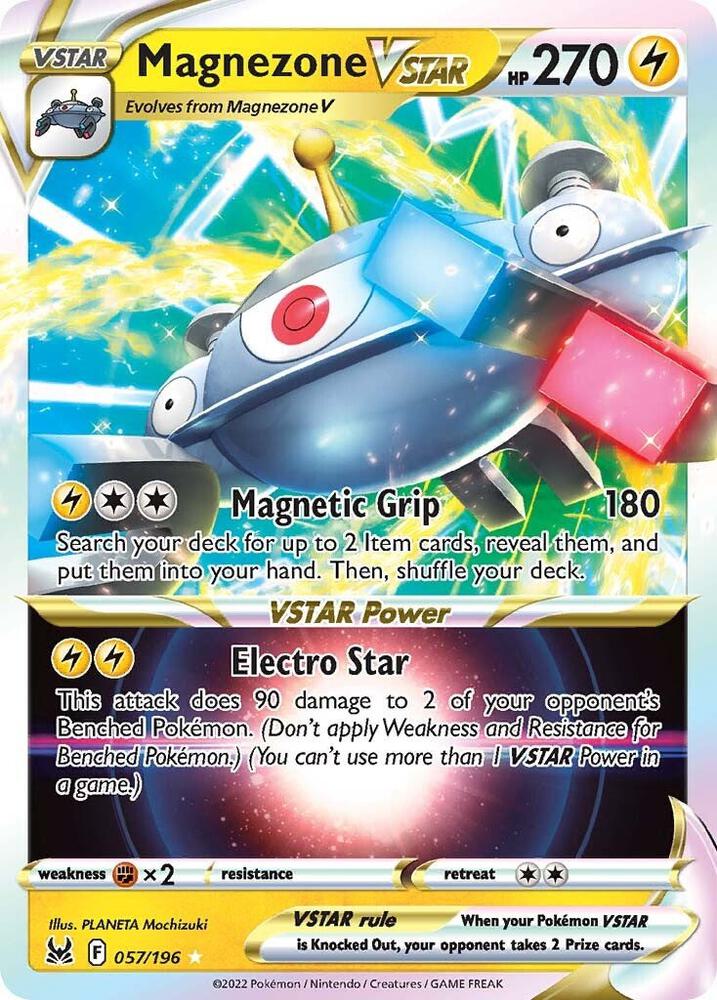 Magnezone VSTAR 057/196 (SWSH11: Lost Origin)  - Holofoil | Good Games Morley