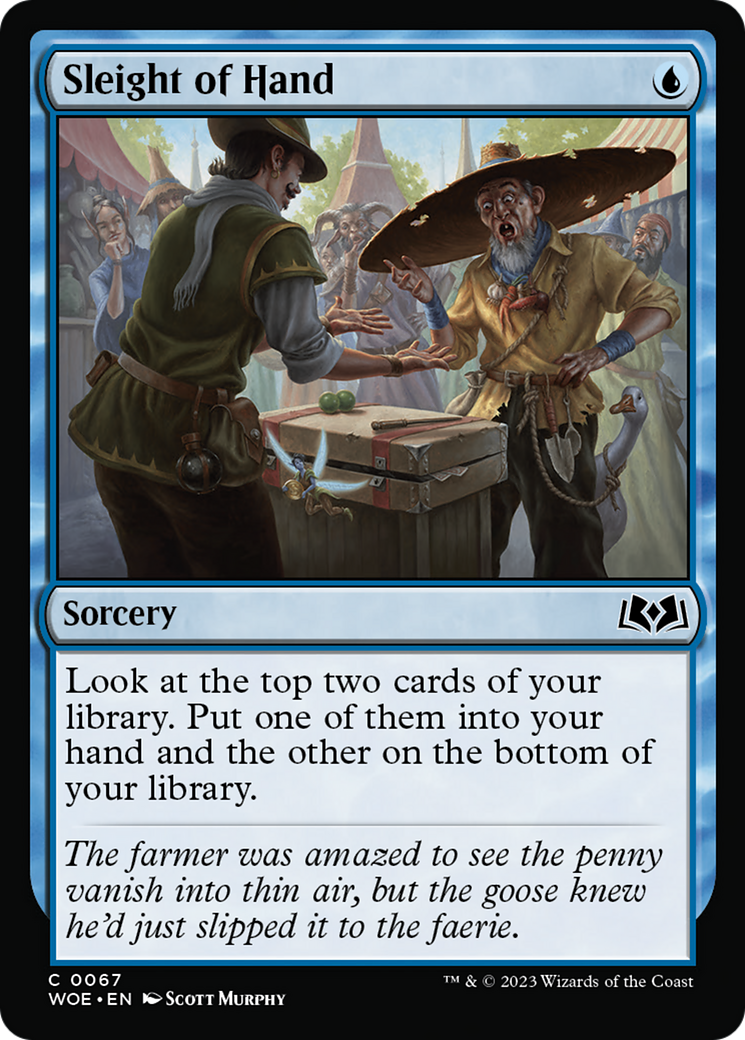 Sleight of Hand [Wilds of Eldraine] | Good Games Morley