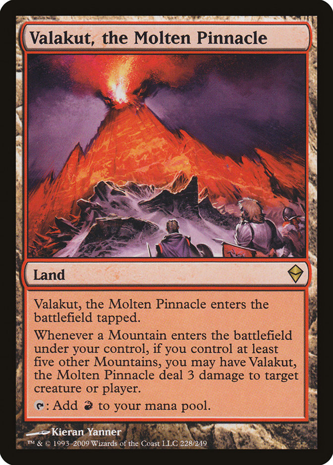 Valakut, the Molten Pinnacle 228/249 (Zendikar)  | Good Games Morley
