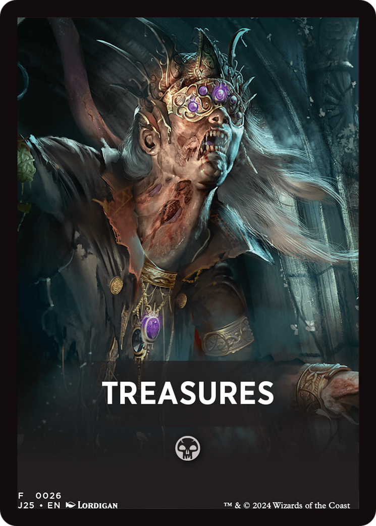 Treasures Theme Card [Foundations Jumpstart Front Cards] | Good Games Morley